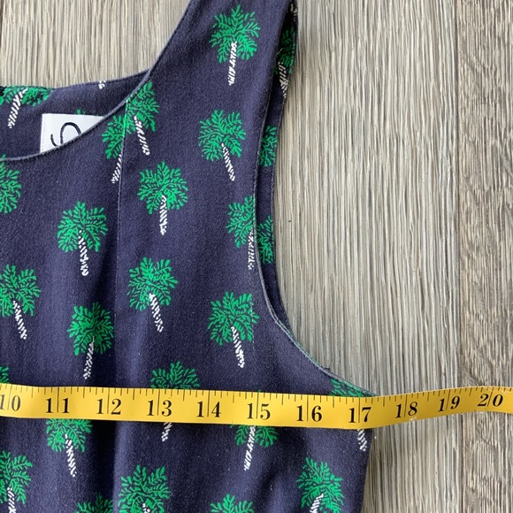 VINTAGE LILY PULITZER.Classic Palm Tree Dress Sz10 - Picture 13 of 13